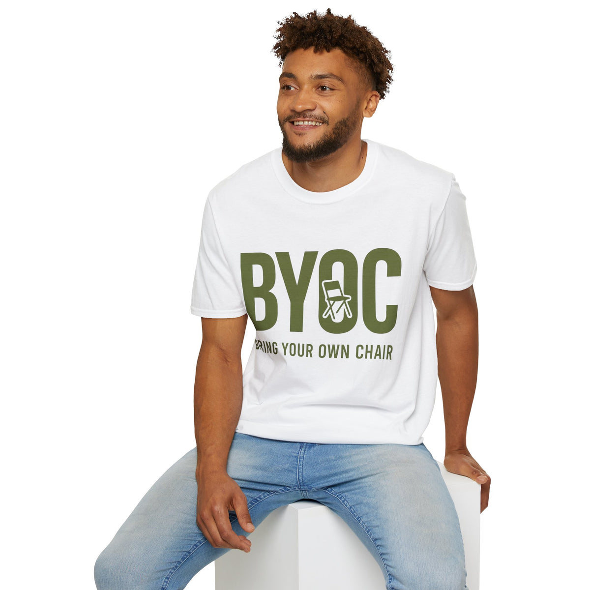 BYOC T-Shirt — Bold Minimalist Text Tee (Bring Your Own Coffee) - Trending Now - August 2026