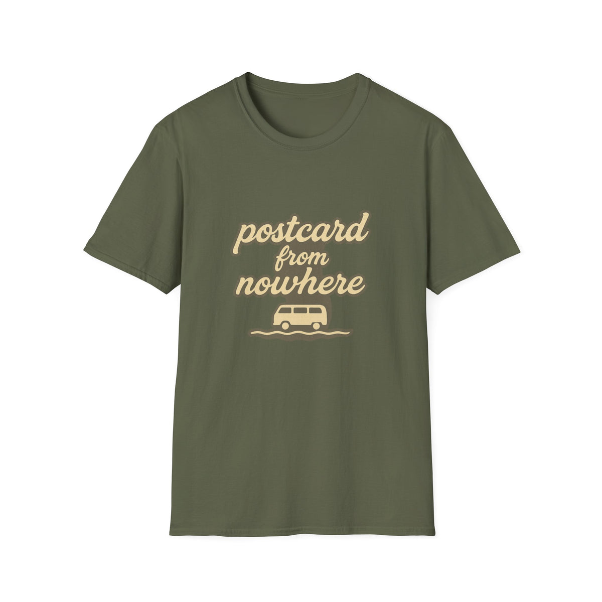 Postcard From Nowhere T‑Shirt – Retro Roadtrip Graphic Tee - Trending Now - August 2026