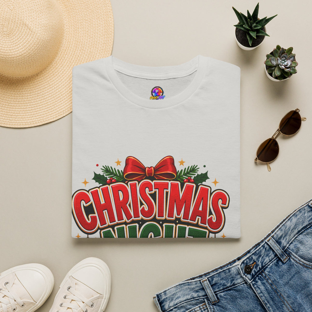 Christmas Night Crew T-Shirt