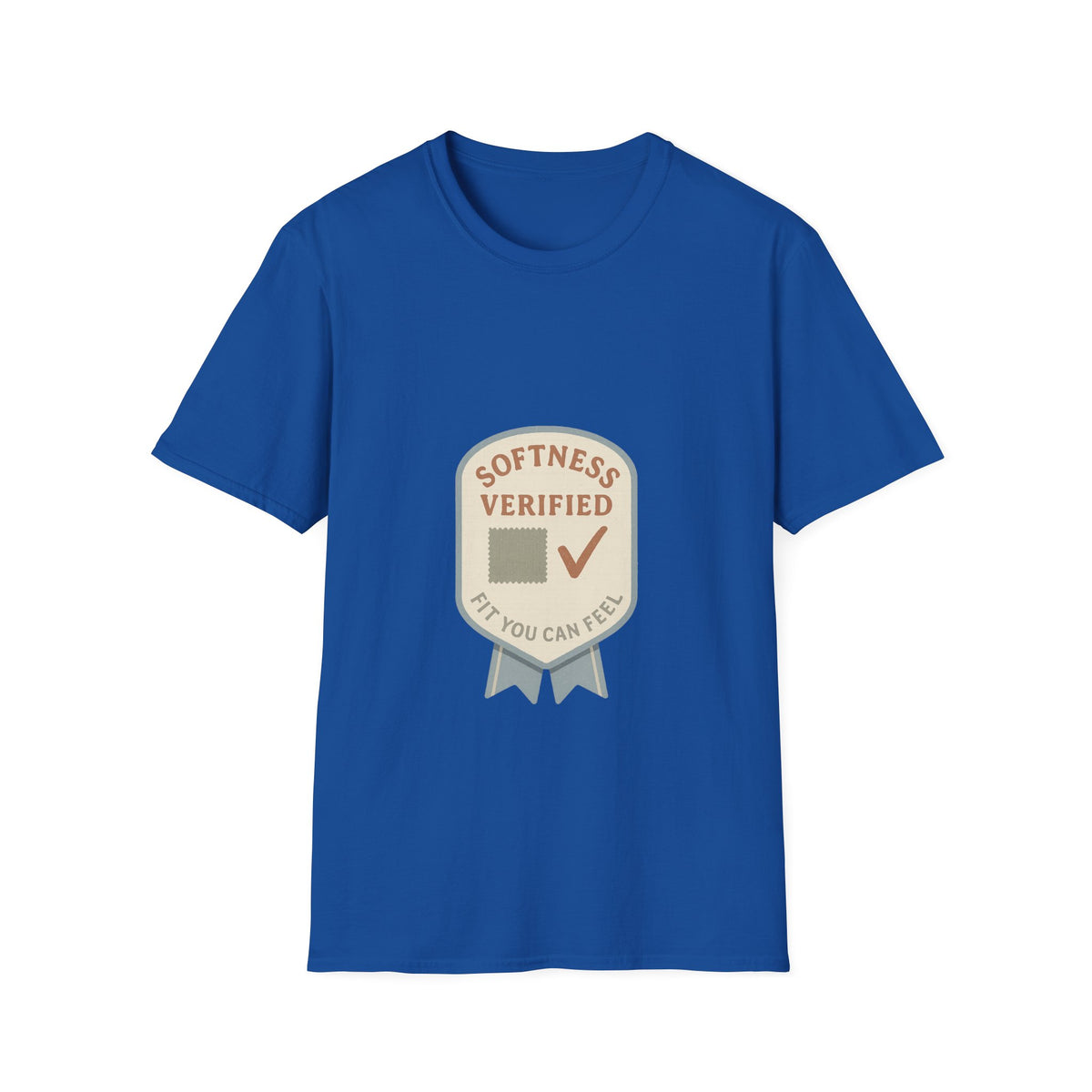Softness Verified Badge T-Shirt — Cozy Comfort Graphic Tee - Trending Now - October 2026