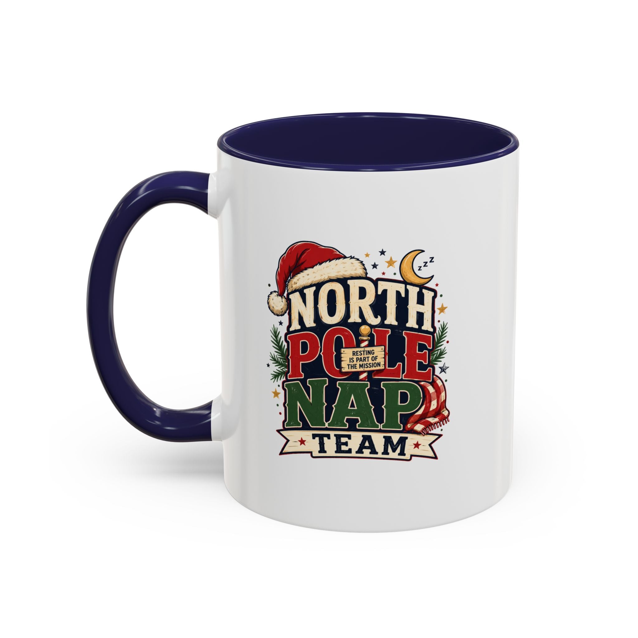 Accent Coffee Mug North Pole Nap