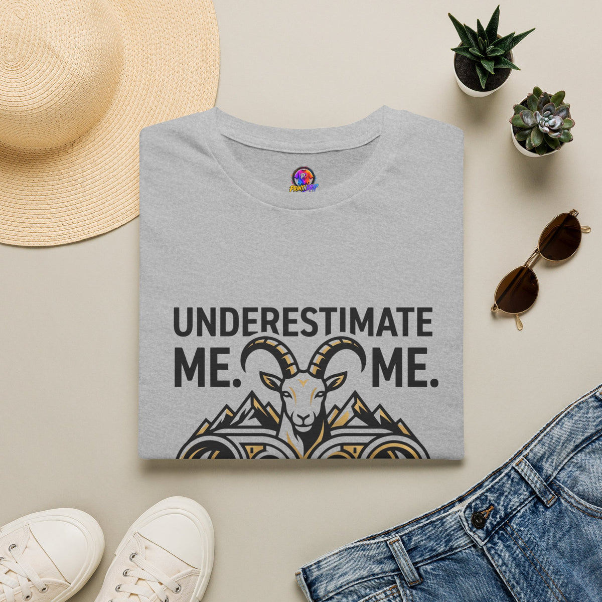 Capricorn 'Underestimate Me That'll Be Fun' T-Shirt