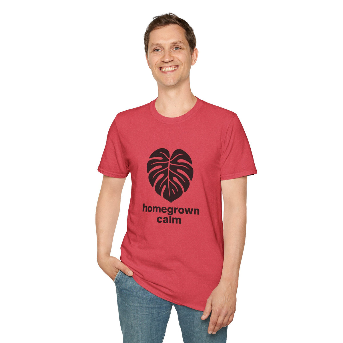 Black T‑Shirt with Subtle Heartroots Graphic – Minimal Plant Lover Tee - Trending Now - August 2026