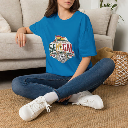 Senegal Flag Graphic T-Shirt — Vintage Senegal Pride Tee