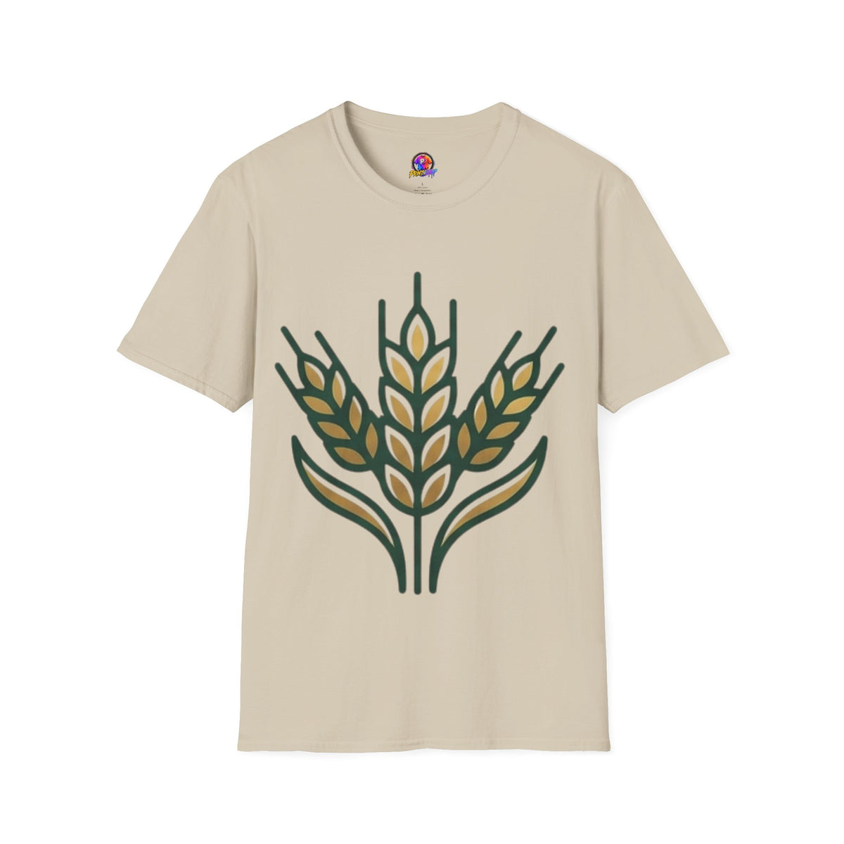 Thanksgiving T-shirt Wheat Field Graphic T-Shirt — Rustic Harvest Farmwear