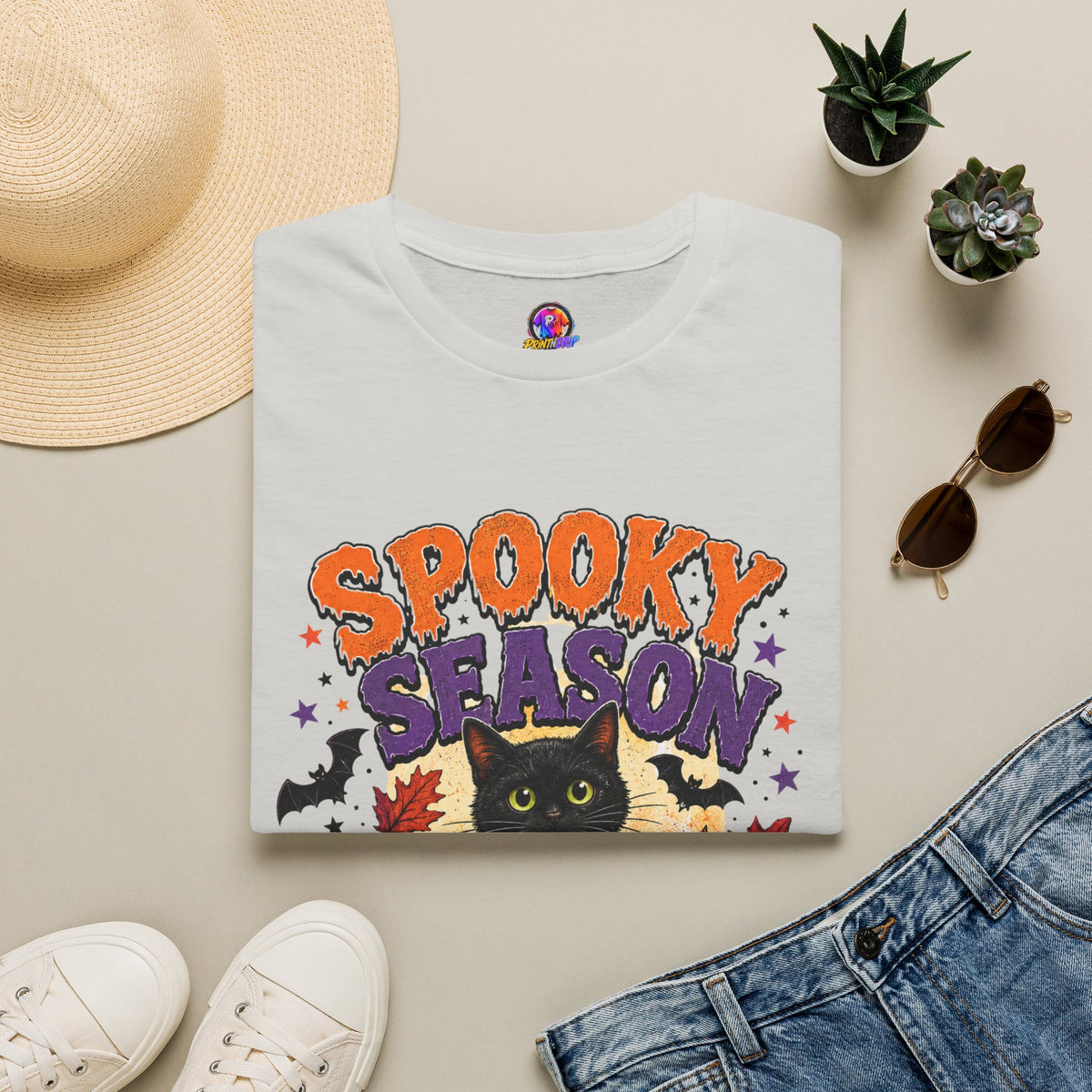 Halloween Spooky Season Unisex Softstyle T-Shirt