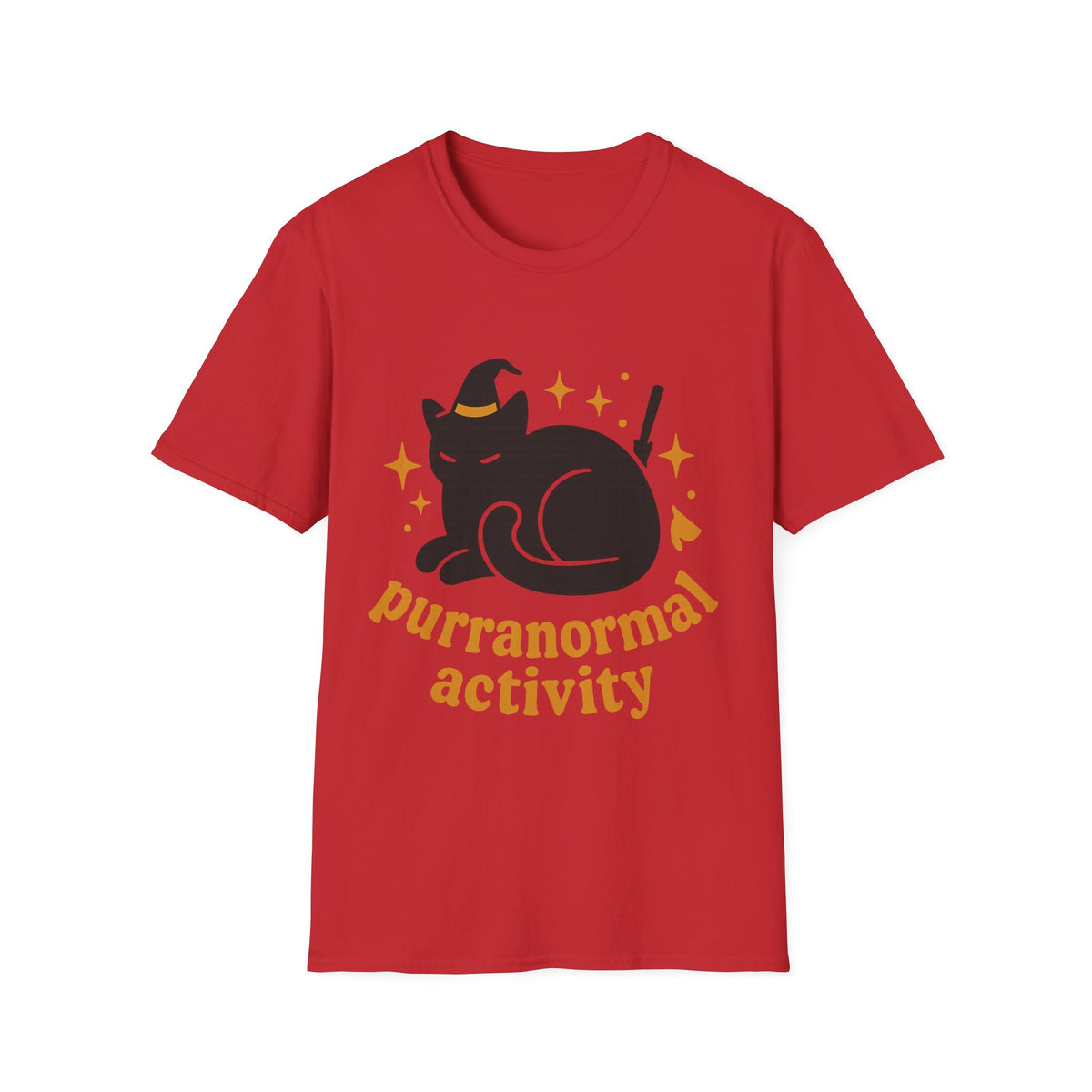 Paranormal Activity Circle T-Shirt — Cute Retro Ghost & Stars Tee - Trending Now - August 2026