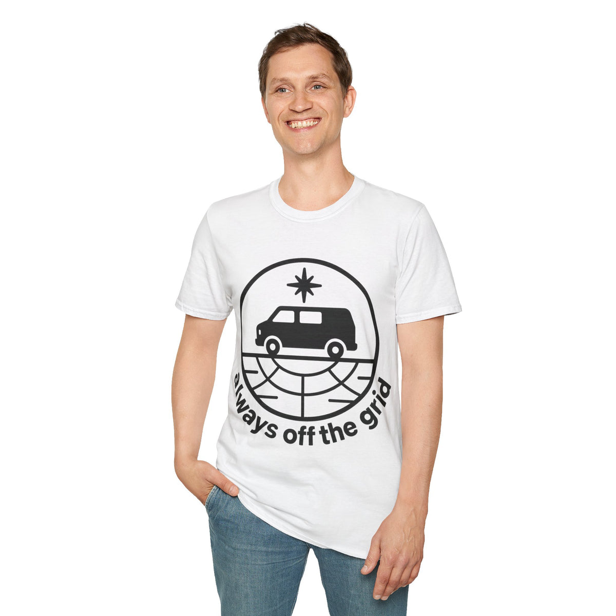 Minimal Black Graphic T-Shirt — Subtle Circular Emblem Tee - Trending Now - September 2026