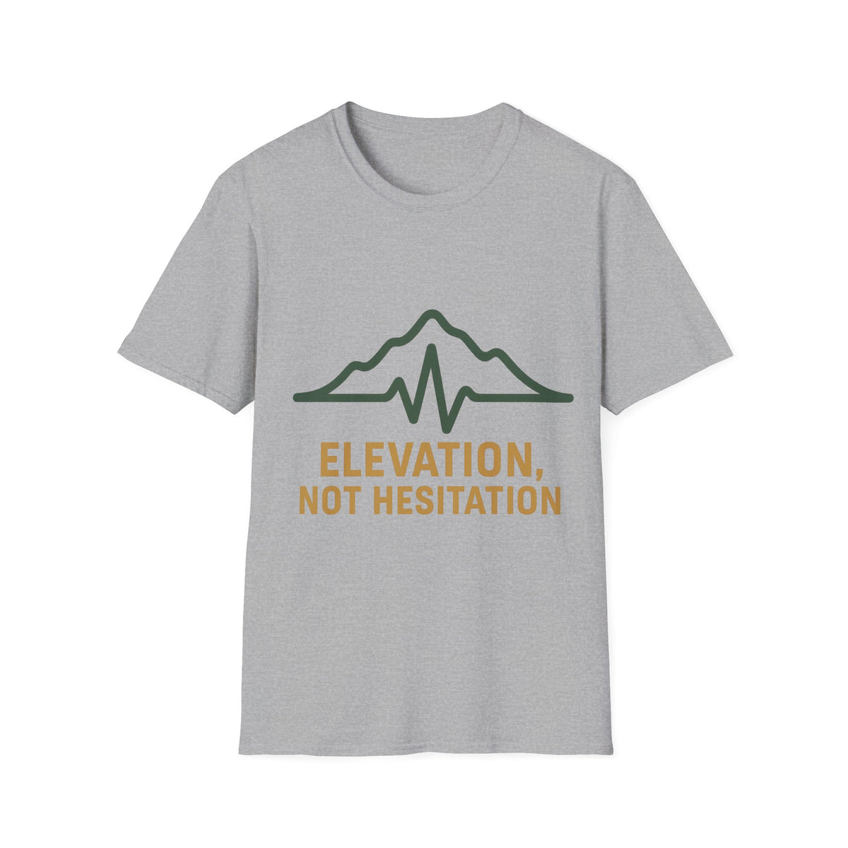 Elevation Not Hesitation Mountain T-Shirt — Adventure Outdoors Tee - Trending Now - September 2026