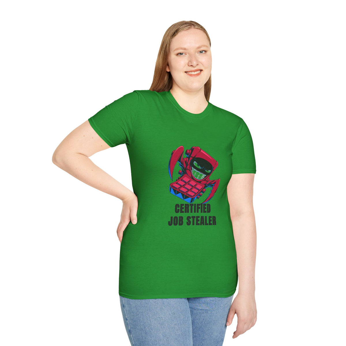 Certified Job Stealer T-Shirt — Funny Cartoon Ninja Heist Tee - Trending Now - August 2026