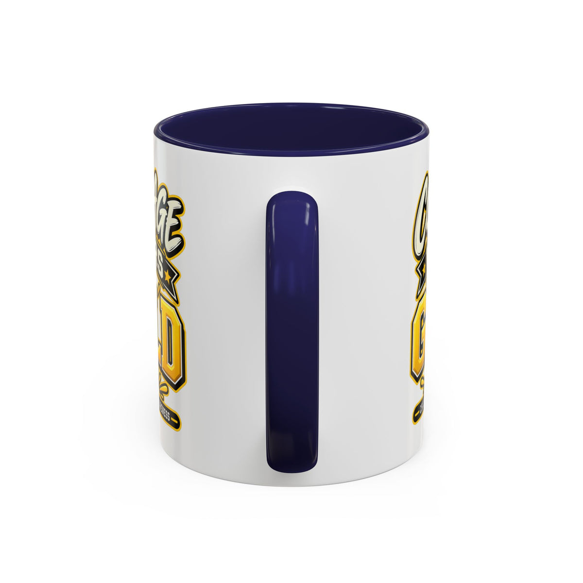 Courage Wears Gold Coffee Mug — Childhood Cancer Awareness Tea Cup