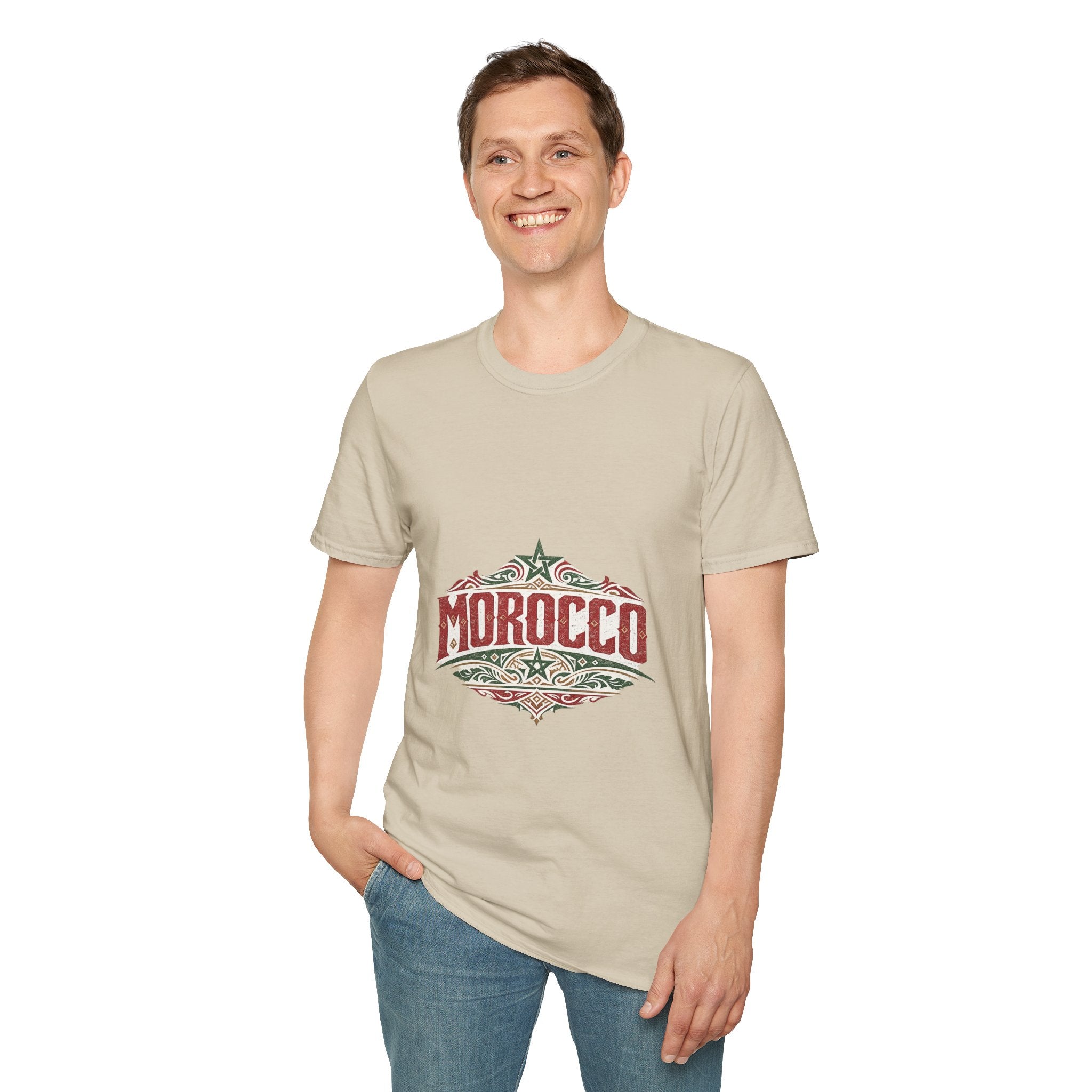 Morocco Vintage Graphic T-Shirt — Retro Travel Tee