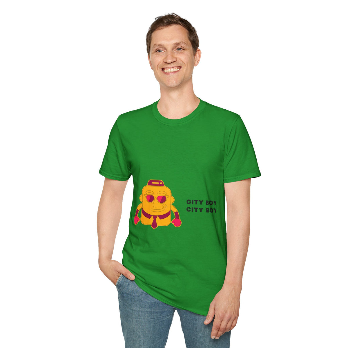 City Boy Taxi T-Shirt — Cute Retro Taxi Driver Graphic Tee - Trending Now - September 2026