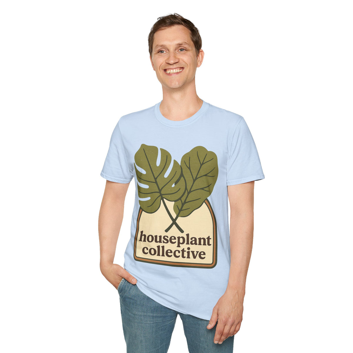 Houseplant Collective T-Shirt — Green Monstera Leaf Plant Lover Tee - Trending Now - September 2026