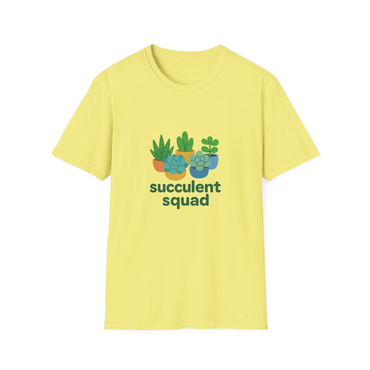 Succulent Squad T-Shirt — Cute Plant Graphic Tee for Garden Lovers - Trending Now - August 2026