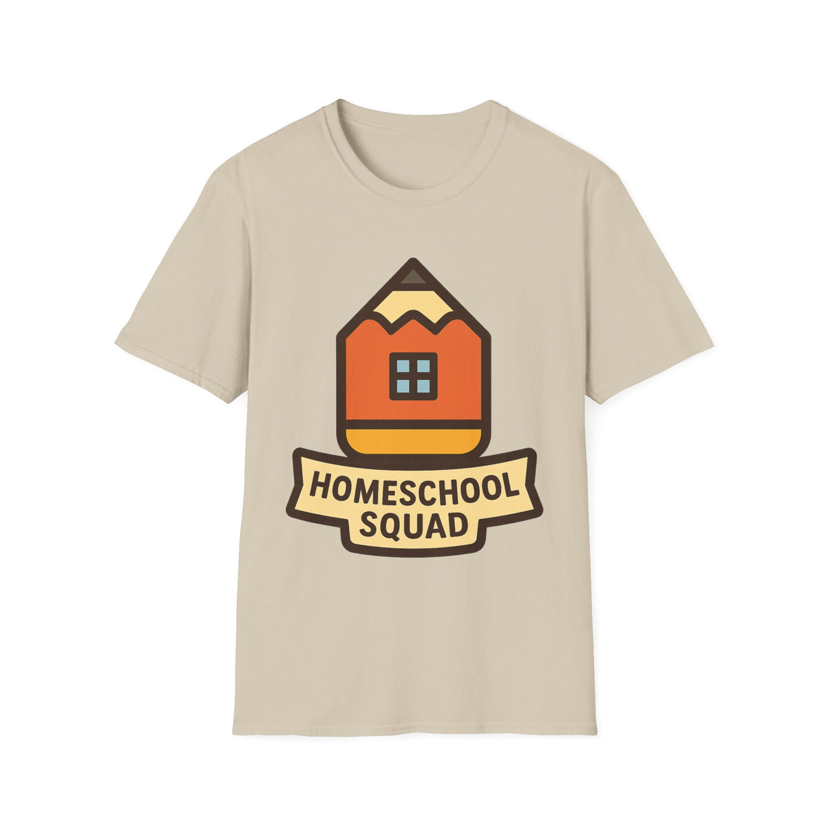 "Homeschool Squad" Cute School Emblem Tee | Homeschooling Teacher T-Shirt - Trending Now - September 2026