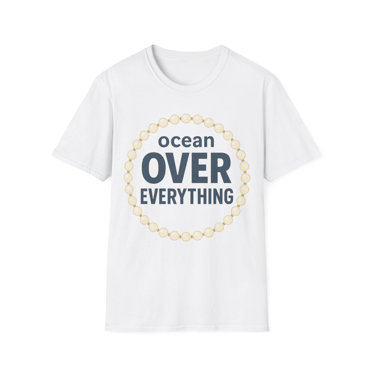 Ocean Over Everything T-Shirt — Minimal Coastal Graphic Tee - Trending Now - September 2026