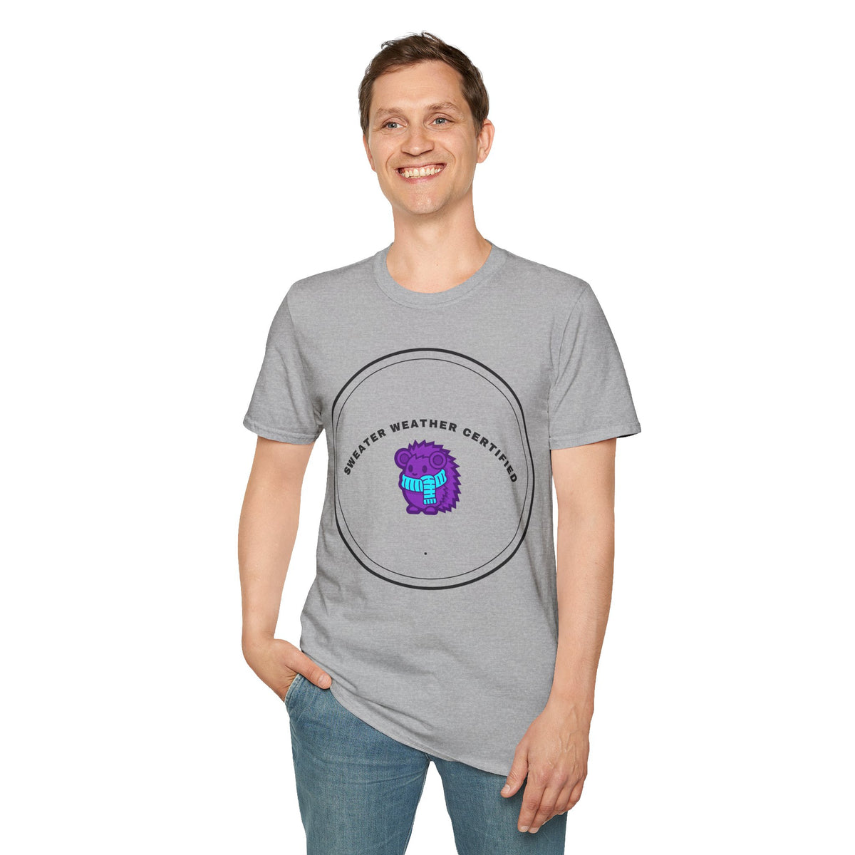 “Water Weather Certified” Graphic T-Shirt — Cute Purple Monster Badge Tee - Trending Now - September 2026
