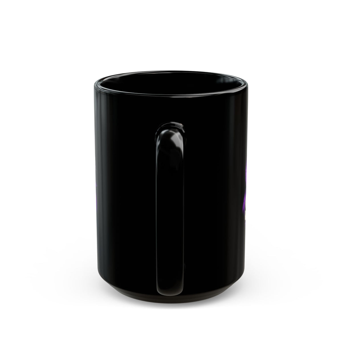 Speak Up Save Lives Black Mug – Domestic Violence Awareness
