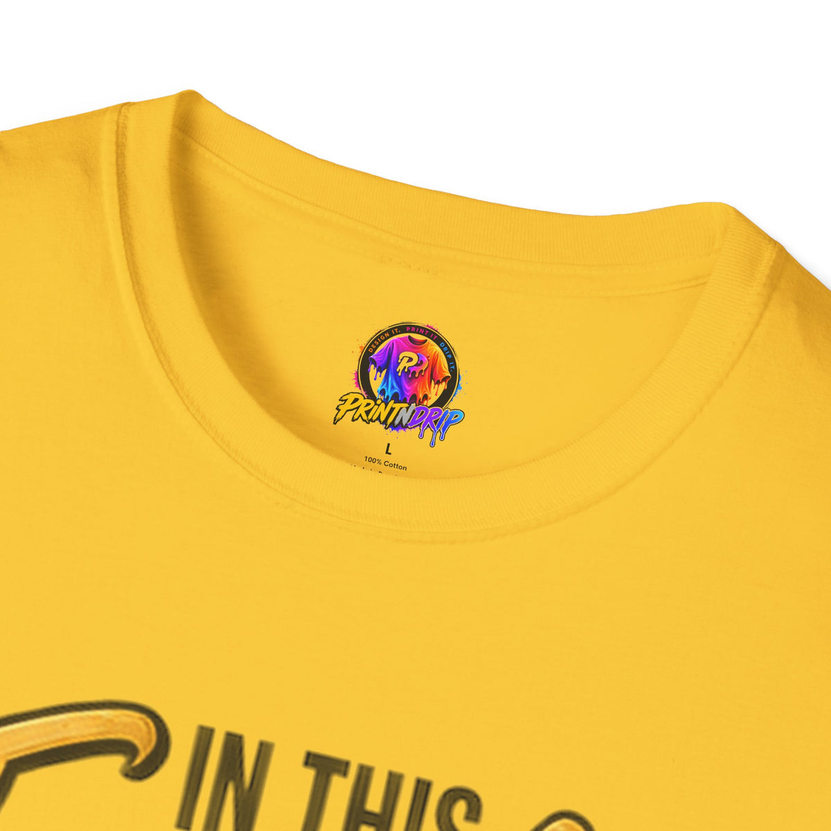 Childhood Cancer Awareness T-Shirt — "In This Family No One Fights Alone"