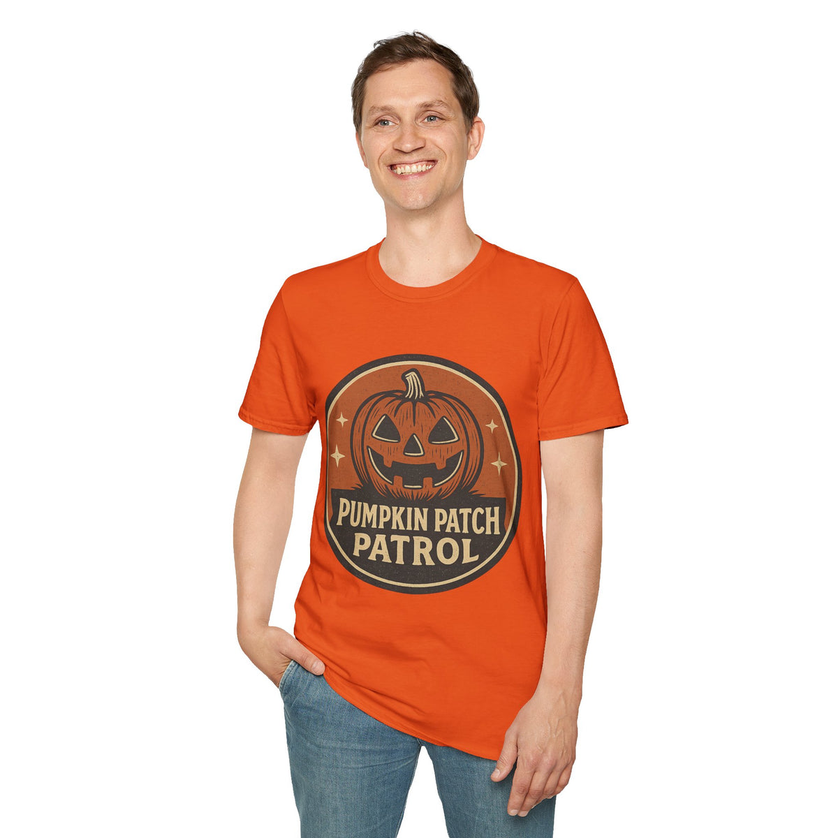 Pumpkin Patch Patrol T-Shirt — Cute Halloween Pumpkin Graphic Tee - Trending Now - August 2026