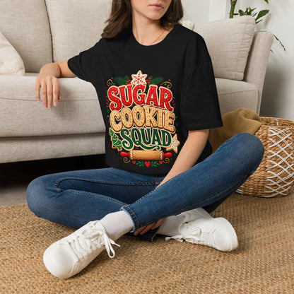 Sugar Cookie Squad T-Shirt — Festive Holiday Baking Graphic Tee