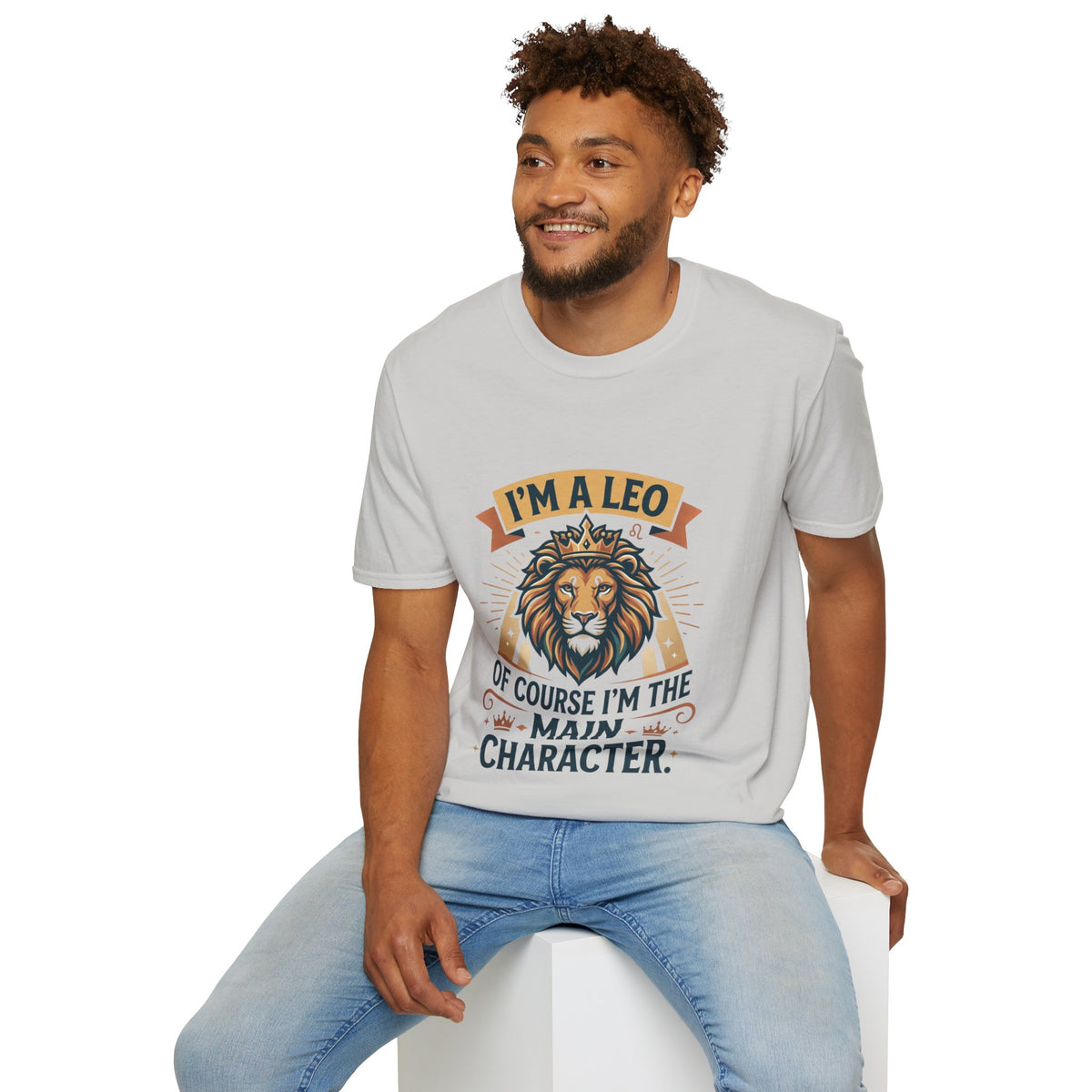 I’m a Leo Lion Zodiac T-Shirt — 'Of Course I’m the Main Character' Horoscope Tee