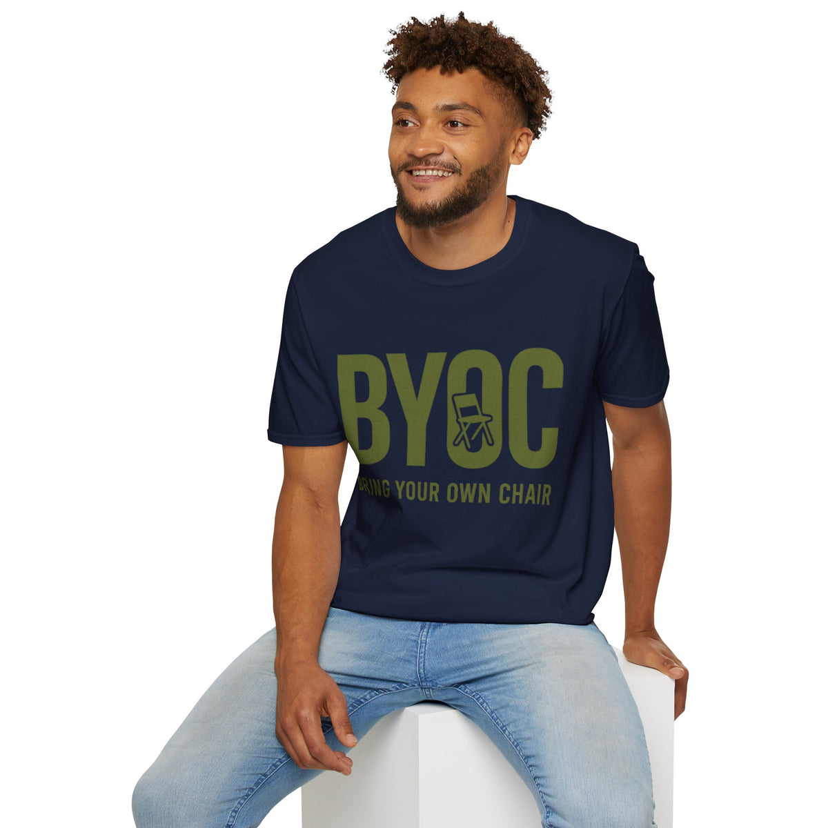 BYOC T-Shirt — Bold Minimalist Text Tee (Bring Your Own Coffee) - Trending Now - August 2026