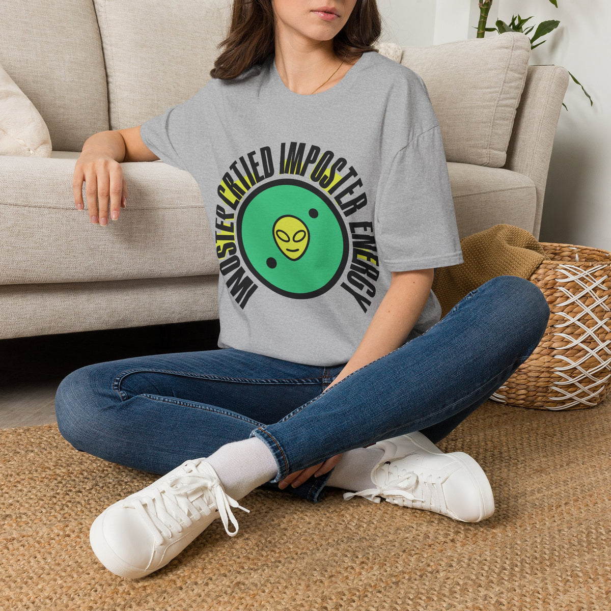 Imposter Energy T-Shirt — Playful Avocado Graphic Tee - Trending Now - August 2026