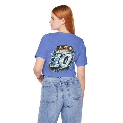 Buenos Aires Nights T‑Shirt — '10' Grunge Graphic Tee - Argentina No. 10