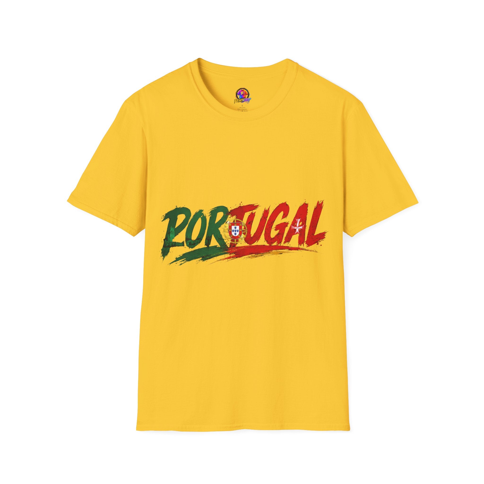 Portugal Flag Script T-Shirt — Portuguese Pride Tee