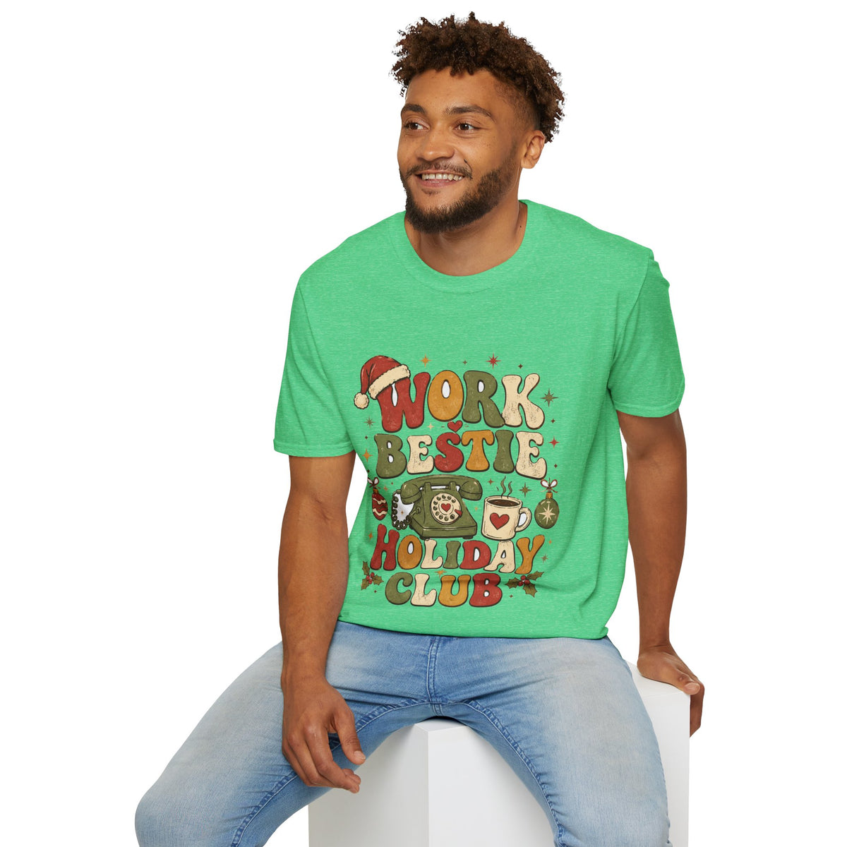 Work Bestie Holiday Club T-Shirt