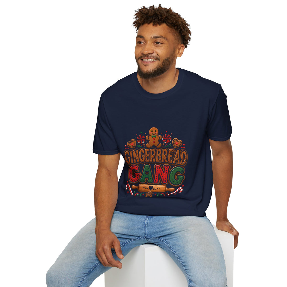 Gingerbread Gang T-Shirt — Cute Holiday Cookie Graphic Tee