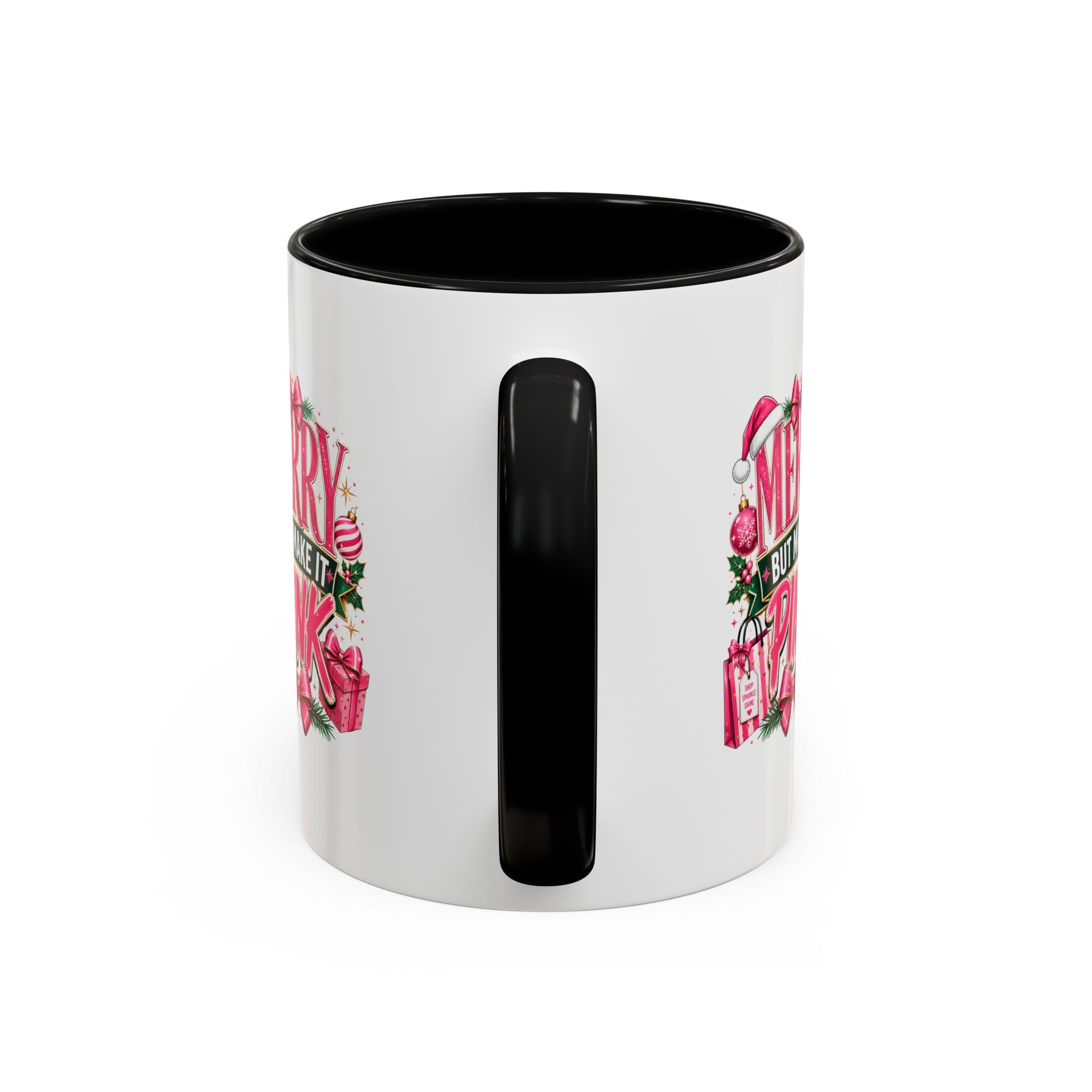 Accent Coffee Mug Merry Pink