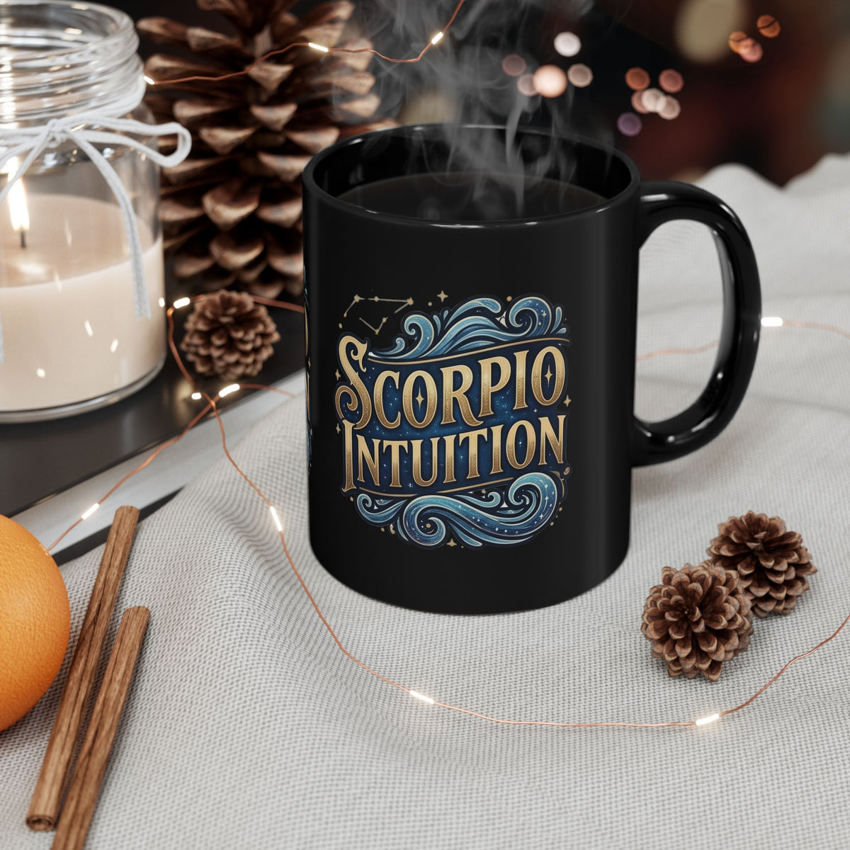 Scorpio Zodiac Mug Black Mug
