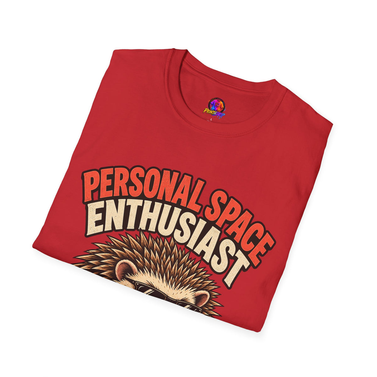 Personal Space Enthusiast T-Shirt — Funny Hedgehog Graphic Tee
