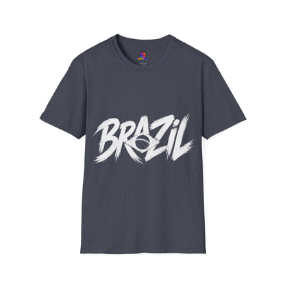 Brazil Minimal Marble Waves T-Shirt