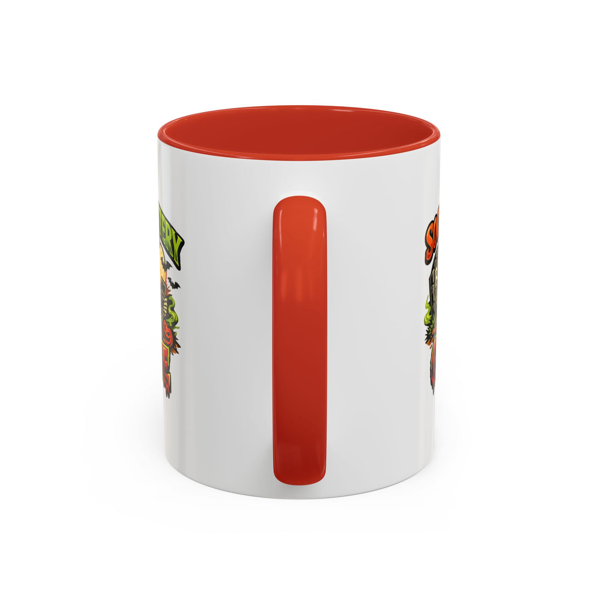 Halloween  Social Battery Is Low Accent Coffee Mug