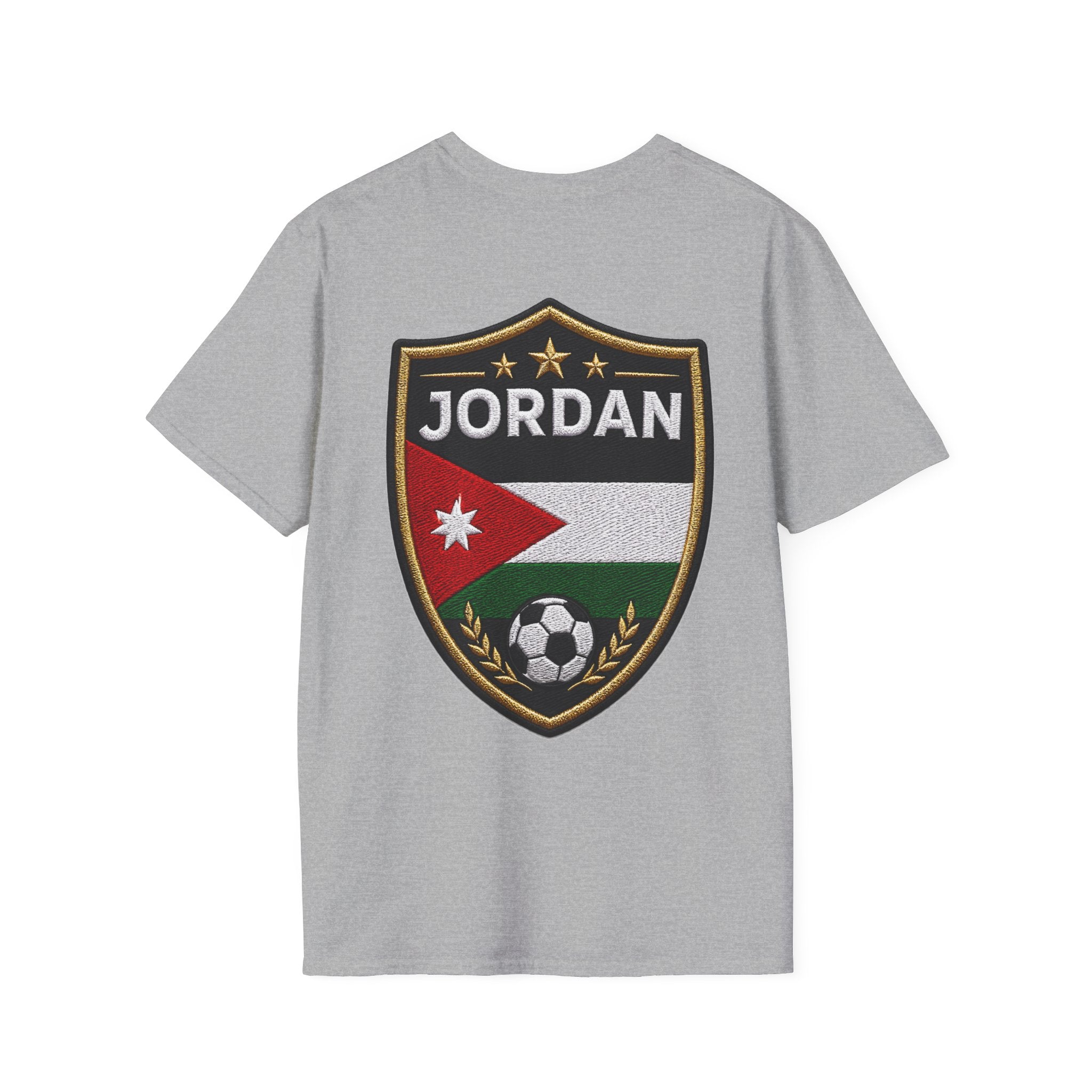 Jordan Soccer T‑Shirt — Desert Courage Flag Design