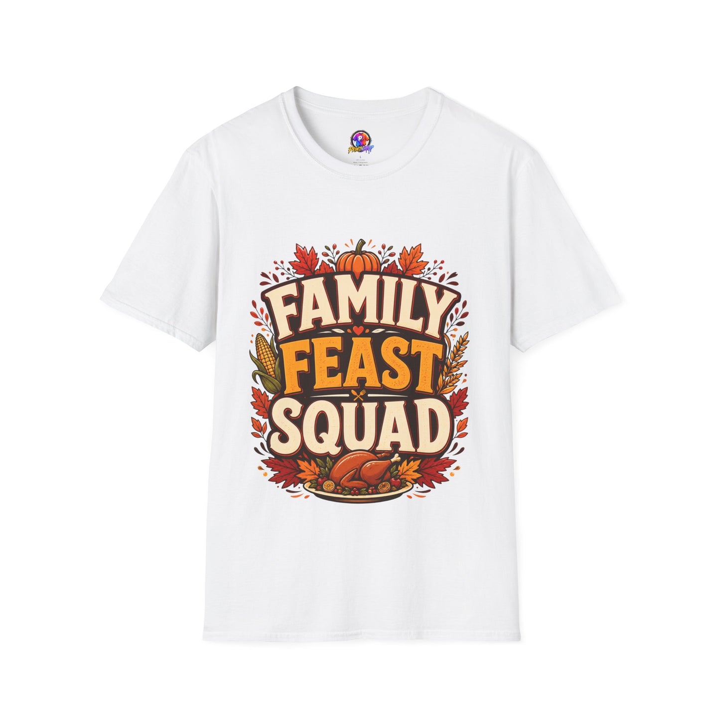 Family Feast Squad T-Shirt — Thanksgiving Fall Harvest Tee