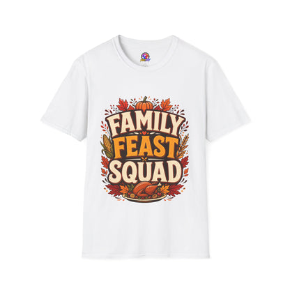 Family Feast Squad T-Shirt — Thanksgiving Fall Harvest Tee