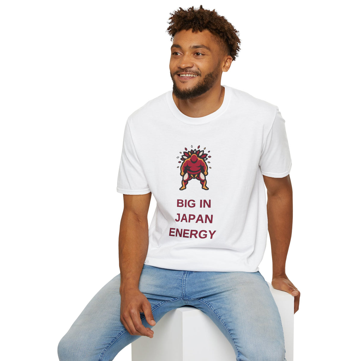 Japan Sumo Graphic T-Shirt — "Big in Japan Energy" Cotton Tee - Trending Now - August 2026