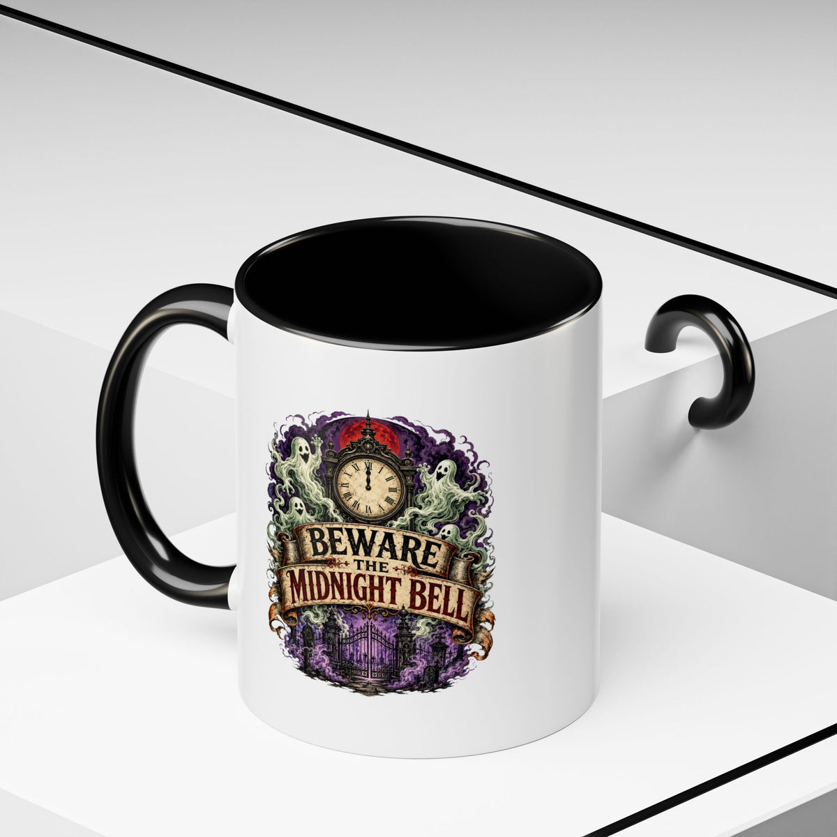Halloween Beware Of Midnight Accent Coffee Mug