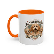 Milo Bailey Dog Dad Mom Dog Mom Club Coffee Mug — “My Favorite Child” Cute Labradoodle Gift