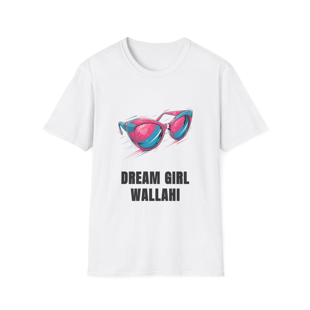 Dream Girl Wallahi T-Shirt — Retro Pink Sunglasses Graphic Tee - Trending Now - August 2026