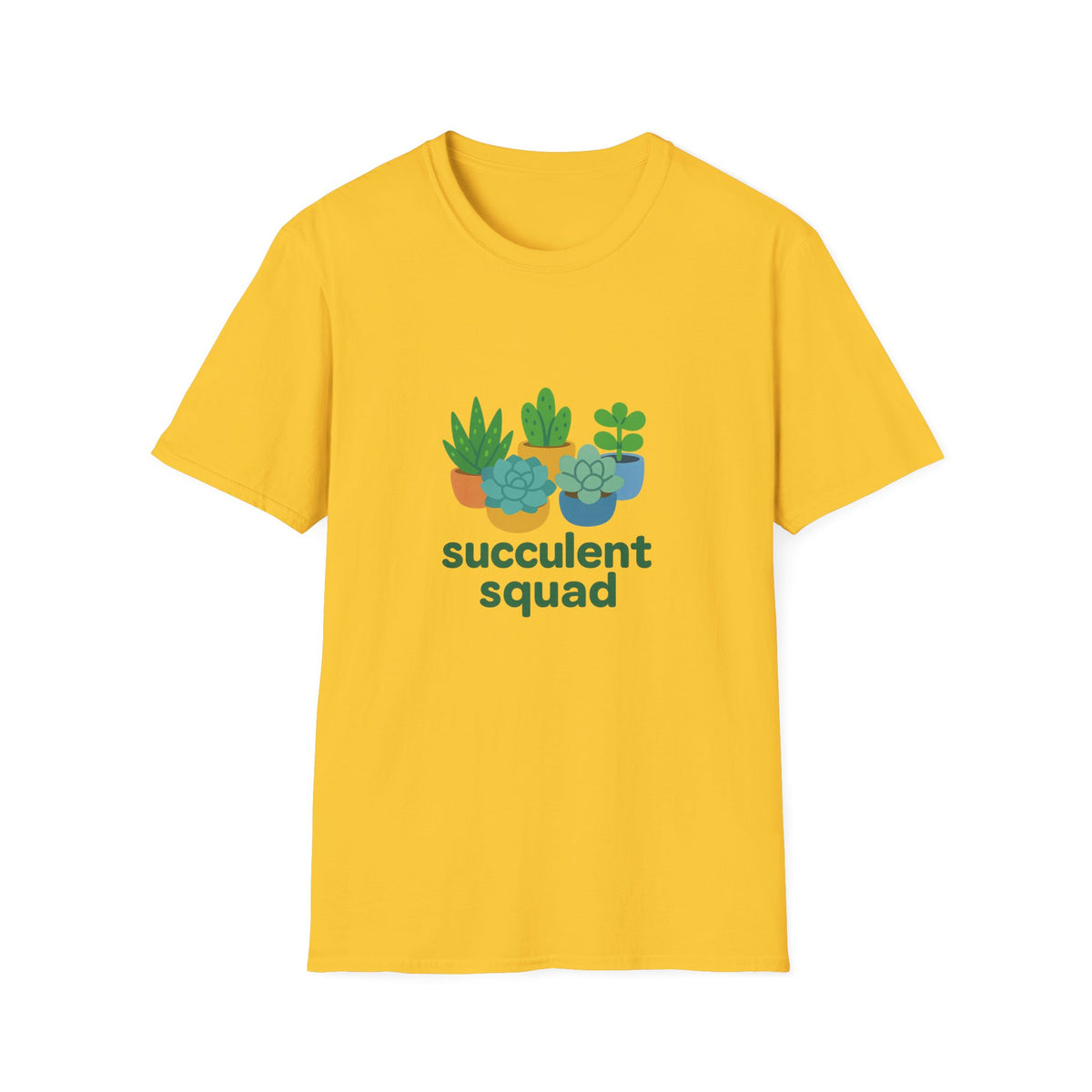 Succulent Squad T-Shirt — Cute Plant Graphic Tee for Garden Lovers - Trending Now - August 2026