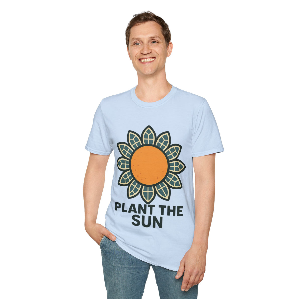 Sunflower Graphic T‑Shirt — 'Plantin' Good Vibes' Eco Floral Tee - Trending Now - September 2026
