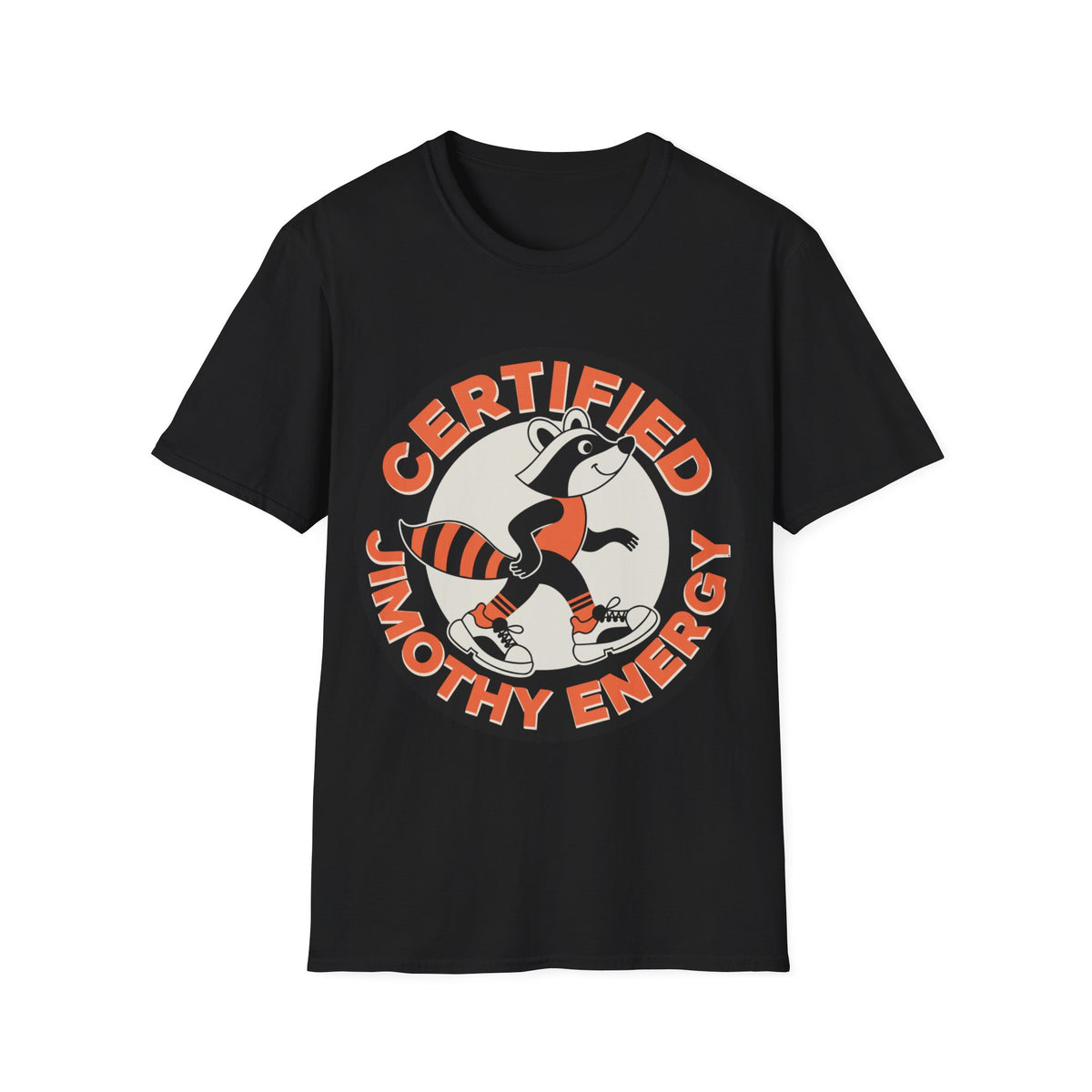 T-Shirt — "Certified Smoothy Energy" Raccoon Graphic Tee - Trending Now - August 2026