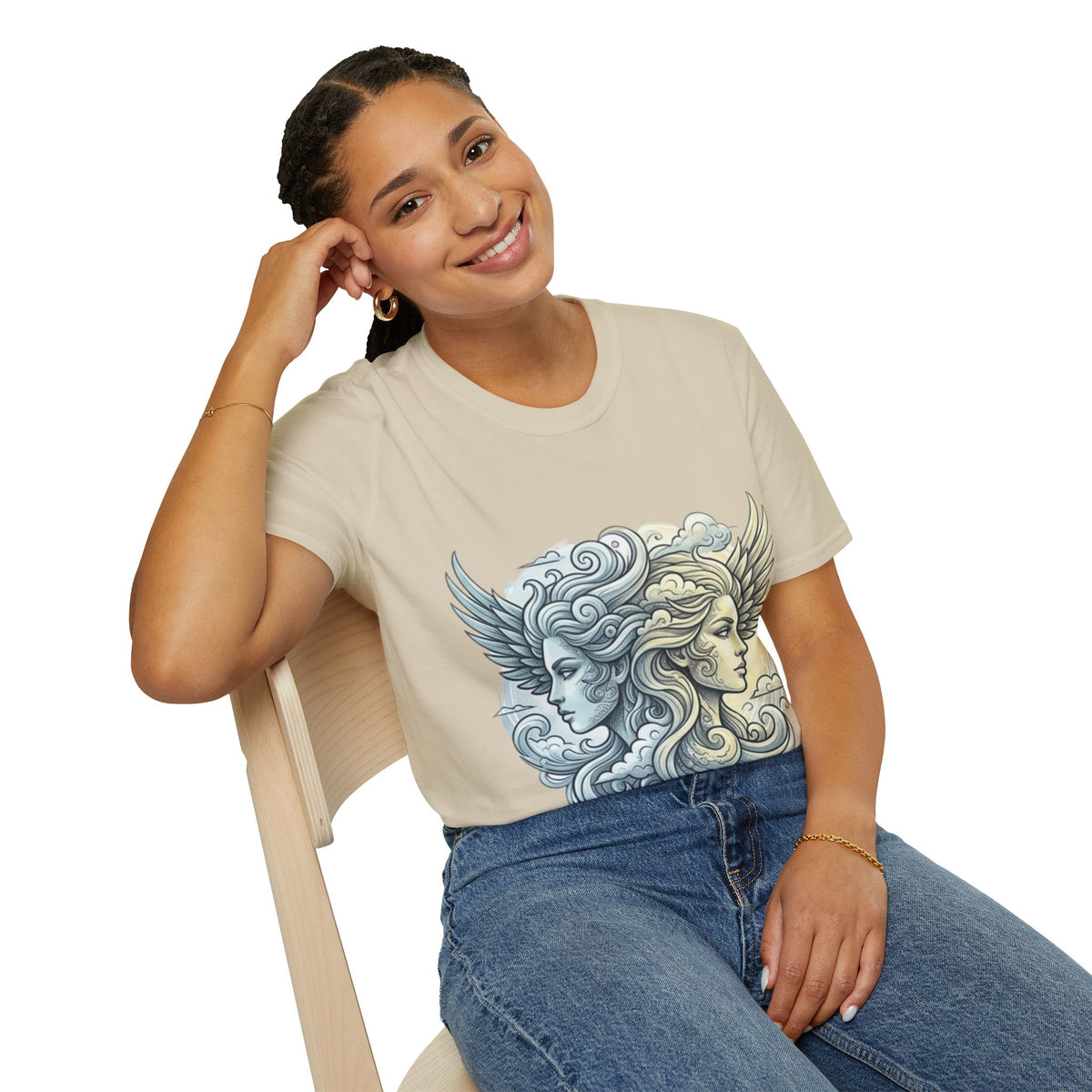 Gemini Zodiac Unisex Softstyle T-Shirt