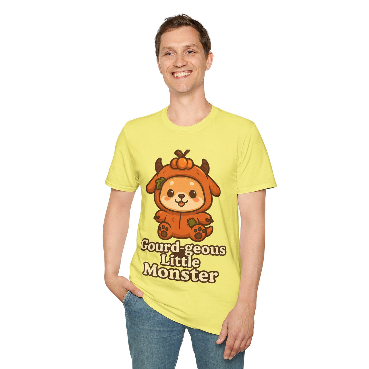 Gorgeous Little Monster Halloween Dog Graphic Tee, Cute Puppy Costume T-Shirt - Trending Now - September 2026